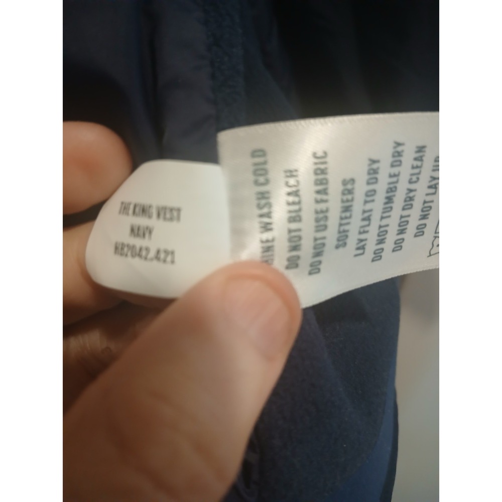 Holderness And Bourne "The King Vest"Navy Stretch Golf Men's XL Dewars - Picture 2 of 6